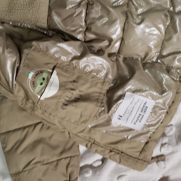 Columbia star wars the Mandalorian the child jacket toddler size 4 - Picture 11 of 15